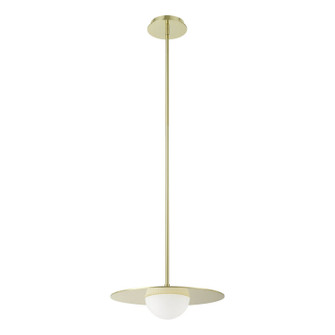 Solstice LED Convertible Pendant in Polished Brass (577|207408A)