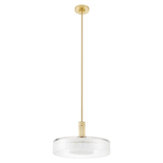 Como One Light Convertible Pendant in Champagne Gold (577|207406A)