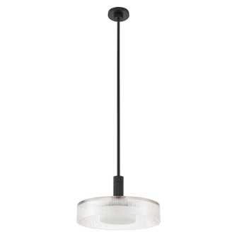 Como One Light Convertible Pendant in Matte Black (577|207407A)