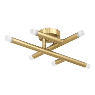 Manhattan LED Flush Mount / Wall Sconce in Brushed Gold (577|207303A)