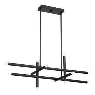 Manhattan LED Chandelier in Matte Black (577|207295A)