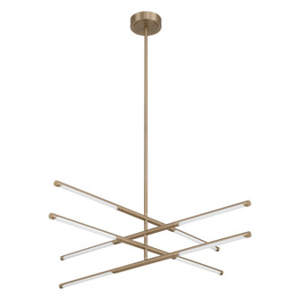 Overture LED Convertible Chandelier in Champagne Gold (577|207281A)