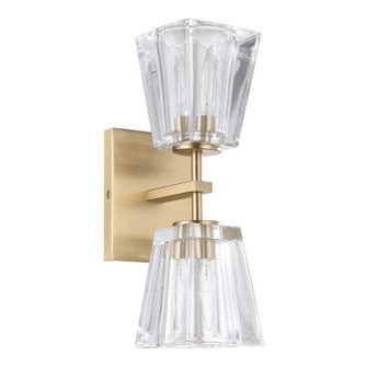 Valentin Two Light Vanity in Champagne Gold (577|206987A)