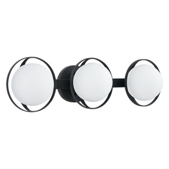 Parker Three Light Vanity in Matte Black (577|206973A)