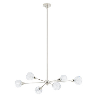 Helena Six Light Pendant in Polished Nickel (577|206944A)