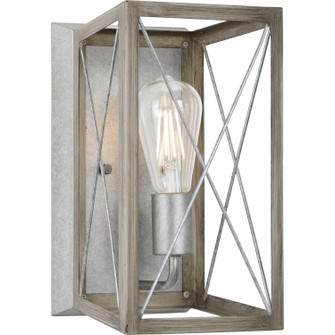 Briarwood One Light Wall Sconce in Galvanized (54|P710012-141)