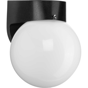 Polycarbonate Outdoor One Light Wall Lantern in Black (54|P5813-31)