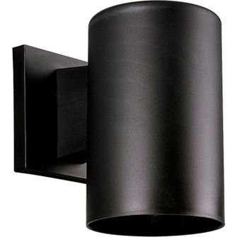 Cylinder One Light Outdoor Wall Lantern in Black (54|P5712-31)