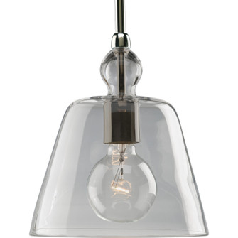 Glass Pendants One Light Mini Pendant in Polished Nickel (54|P5184-104)