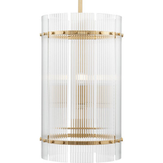 Seville Four Light Foyer Pendant in Soft Gold (54|P500457-205)