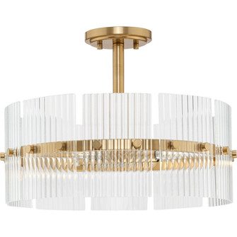 Seville Four Light Pendant in Soft Gold (54|P500456-205)