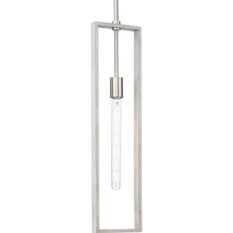 Boundary One Light Pendant in Brushed Nickel (54|P500444-009) Boundary One Light Pendant in Brushed Nickel (54|P500444-009)