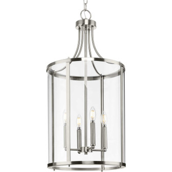 Gilliam Four Light Hall & Foyer Light in Brushed Nickel (54|P500391-009)