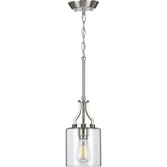 Lassiter One Light Mini Pendant in Brushed Nickel (54|P500208-009)