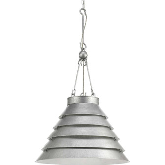 Point Dume-Surfrider Three Light Pendant in Galvanized (54|P500200-141)