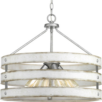 Gulliver Four Light Pendant in Galvanized Finish (54|P500023-141)