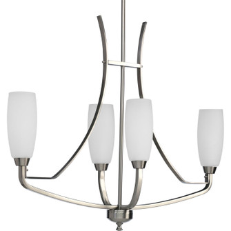 Wisten Four Light Chandelier in Brushed Nickel (54|P4435-09) Wisten Four Light Chandelier in Brushed Nickel (54|P4435-09)