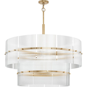Seville Nine Light Chandelier in Soft Gold (54|P400390-205)