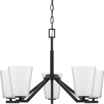 Vertex Five Light Chandelier in Matte Black (54|P400343-31M)
