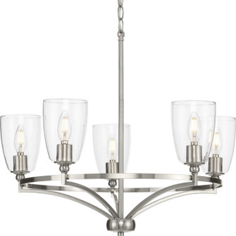 Parkhurst Five Light Chandelier in Brushed Nickel (54|P400296-009)