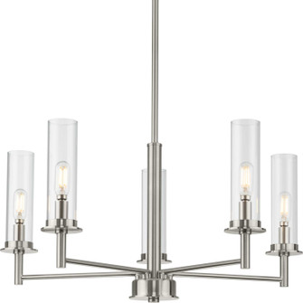 Kellwyn Five Light Chandelier in Brushed Nickel (54|P400251-009)