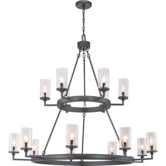 Gresham 15 Light Chandelier in Graphite (54|P400166-143)