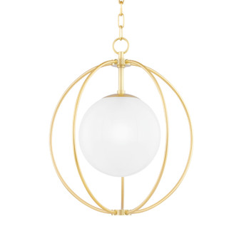 Lyla One Light Pendant in Aged Brass (428|H500701S-AGB)