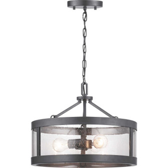Gresham Three Light Semi-Flush Convertible in Graphite (54|P350119-143)