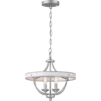 Gulliver Four Light Semi-Flush Convertible in Galvanized (54|P350117-141)