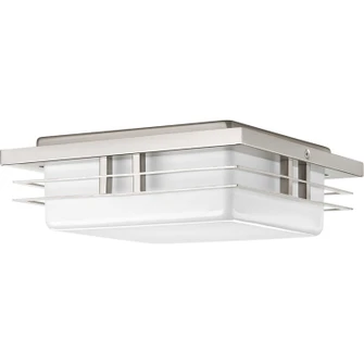 Helm LED LED Wall/Ceiling Mount in Brushed Nickel (54|P3447-0930K9)