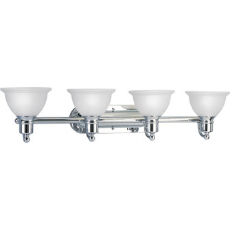 Madison Four Light Bath Bracket in Polished Chrome (54|P3164-15)