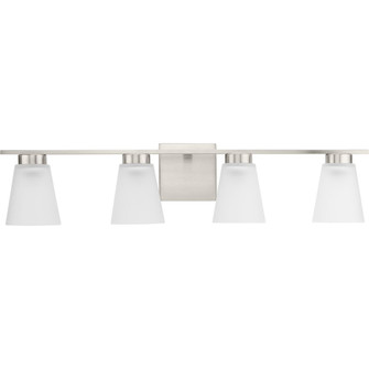 Tanner Four Light Bath in Brushed Nickel (54|P300502-009)