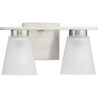 Tanner Two Light Bath in Brushed Nickel (54|P300500-009)