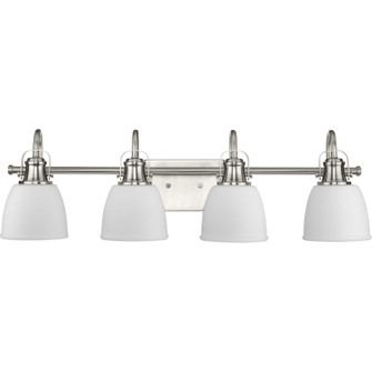 Preston Four Light Vanity in Brushed Nickel (54|P300429-009)