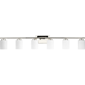 Replay Six Light Bath Vanity in Polished Nickel (54|P300385-104)