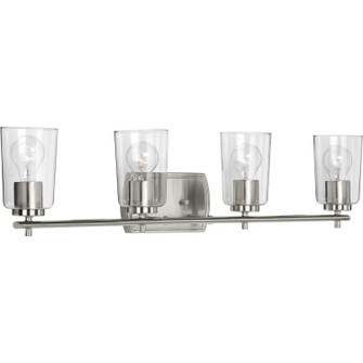 Adley Four Light Bath & Vanity in Brushed Nickel (54|P300157-009)