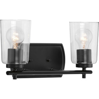 Adley Two Light Bath & Vanity in Black (54|P300155-031)