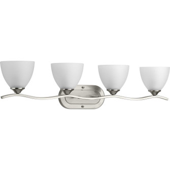 Laird Four Light Bath Bracket in Brushed Nickel (54|P300098-009)