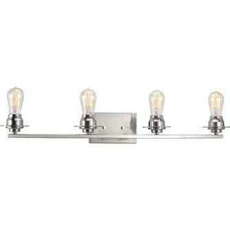 Debut Four Light Bath in Brushed Nickel (54|P300011-009)