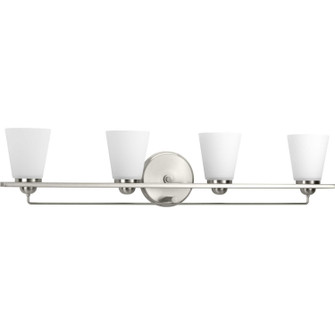 Flight Four Light Bath in Brushed Nickel (54|P300003-009)