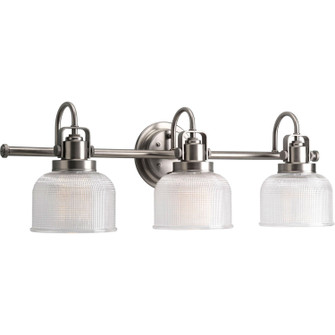 Archie Three Light Bath Bracket in Antique Nickel (54|P2992-81)