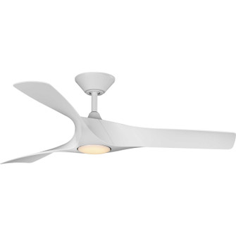 Ryne 52'' Ceiling Fan in Satin White (54|P250060-028-30)