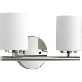 Replay Two Light Bath Bracket in Polished Nickel (54|P2158-104)