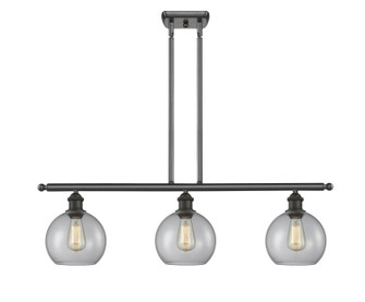 Ballston Three Light Island Pendant in Oil Rubbed Bronze (405|516-3I-OB-G122)