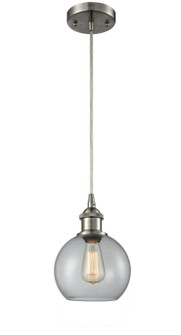 Ballston One Light Mini Pendant in Brushed Satin Nickel (405|516-1P-SN-G122)