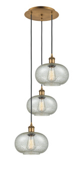 Ballston LED Pendant in Brushed Brass (405|113B-3P-BB-G249)