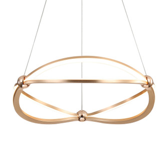 Spirale LED Chandelier in Anodized Gold (62|7916-19 AGL)