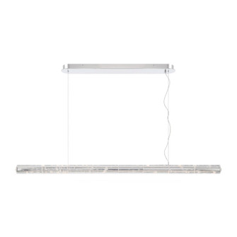 Crystallo LED Linear Pendant in Polished Nickel (62|3726-LP64 PN-CY)