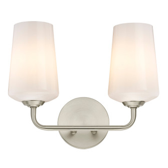Celino Two Light Bath & Vanity in Brushed Nickel (54|P300543-009)