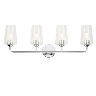 Celino Four Light Bath & Vanity in Polished Chrome (54|P300542-015)